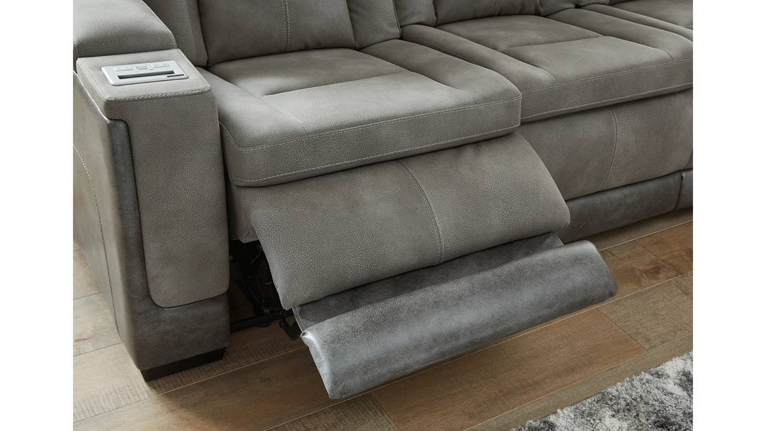 Modern Heritage Next Gen 3-Seater Leather Power Reclining Sofa