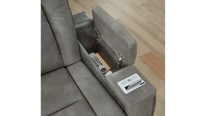 Modern Heritage Next Gen 3-Seater Leather Power Reclining Sofa