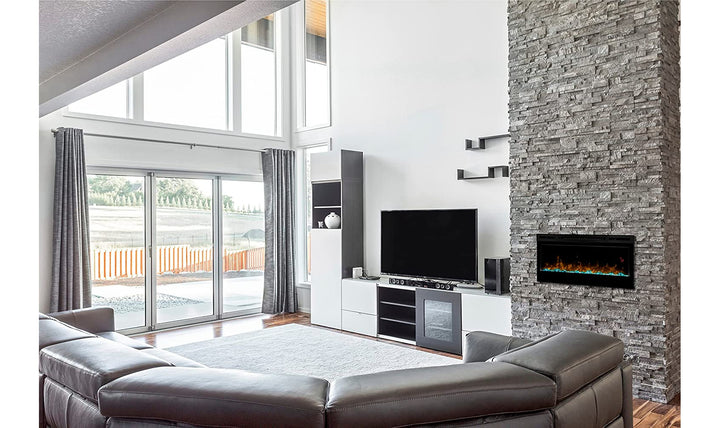 Dimplex 34" Linear Electric Fireplace-Fireplaces-Jennifer Furniture