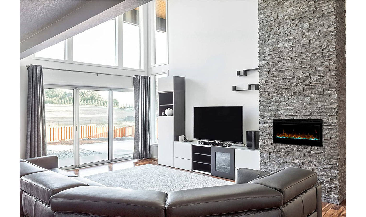 Dimplex 34" Linear Electric Fireplace-Fireplaces-Jennifer Furniture