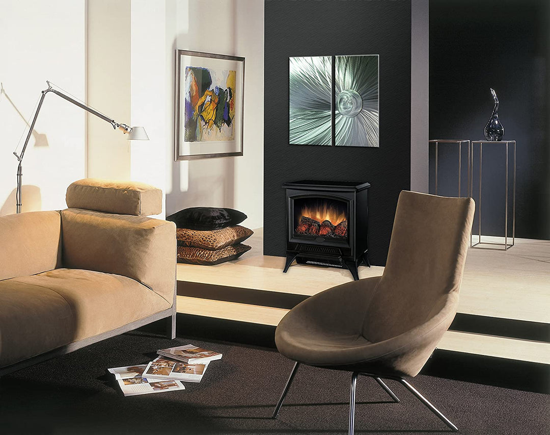 Dimplex Electric Fireplaces and Stove With A Black Finish-Fireplaces-Jennifer Furniture