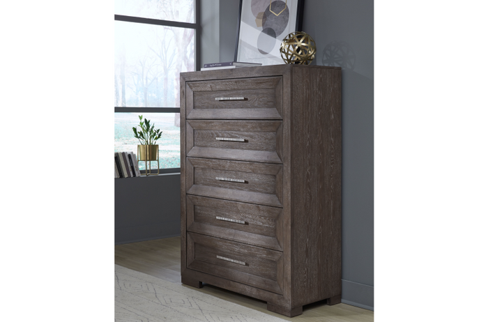 Facets Drawer Chest-Storage Chests-Jennifer Furniture