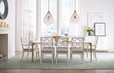 Chelsea by Rachael Ray Lattice Back Arm Chair (Set of 2)-Dining Arm Chairs-Jennifer Furniture