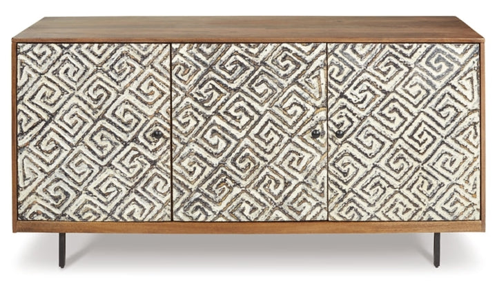 Kerrings 3 Shelves Accent Cabinet-Jennifer