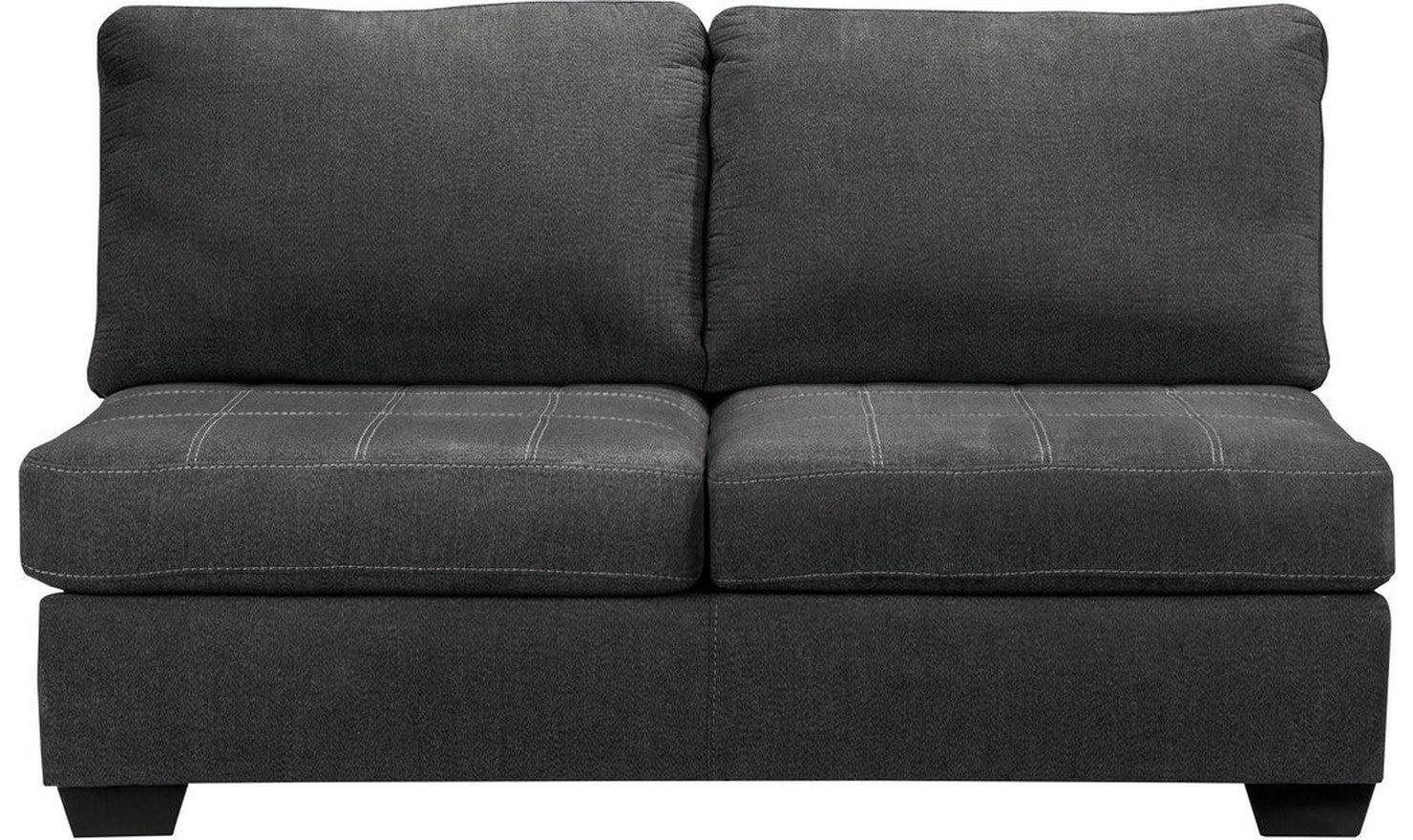 Modern Heritage Ambee 3-Piece L-Shape Sectional Sofa with Chaise in Gray