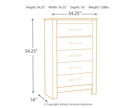 Bellaby Drawer Chest-Storage Chests-Jennifer Furniture