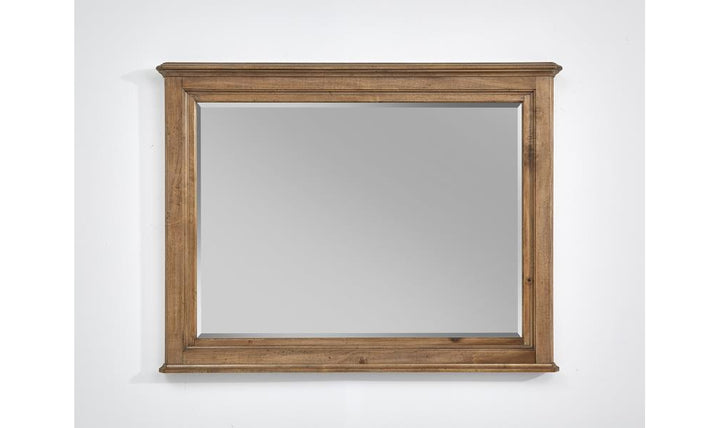 Magnussen Cambridge Landscape Rectangular Mirror in Brown