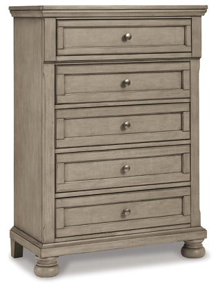 Lettner Five Drawer Chest-Storage Chests-Jennifer Furniture