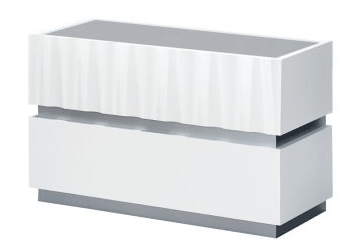 ESF Furniture Marina 2-Drawers Nightstand