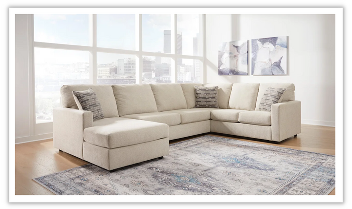 Edenfield 3-Piece Sectional with Chaise