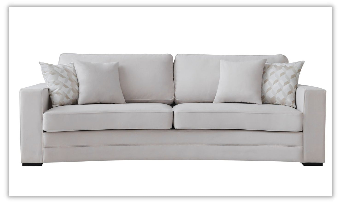 Bolster Upholstered Sofa