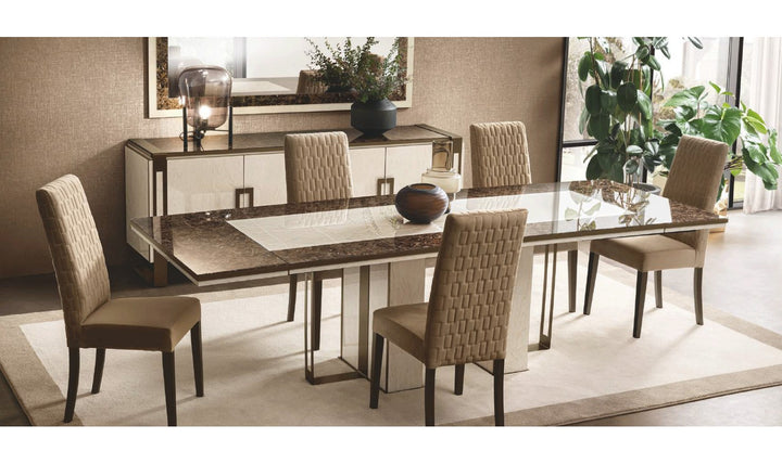 ESF Italia Poesia 2 Door/ 4 Door Wooden Buffet in Light Beige Finish