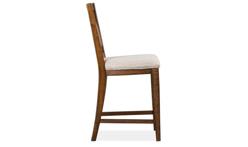 Bay Creek Counter Chair w-Upholstered Seat