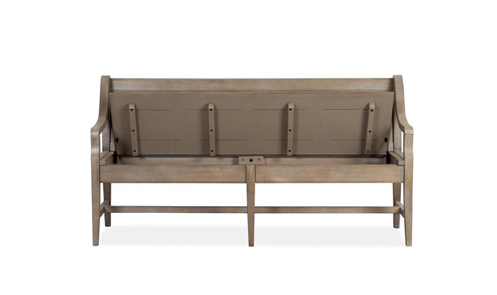 Magnussen Paxton Place Bench w-Back