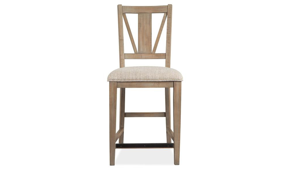 Paxton Place Counter Chair w-Upholstered Seat