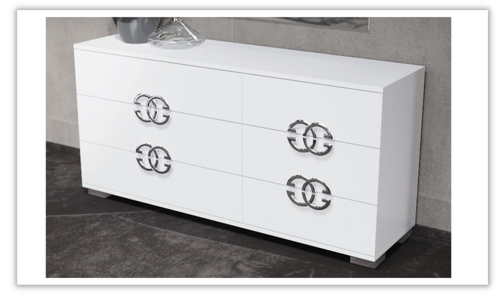 Dafne Double Dresser-Dressers-Jennifer Furniture