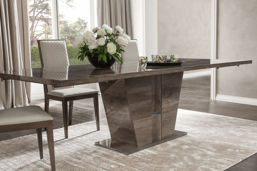 ESF Italia Medea Extendable Dining Table in Vintage Oak Finish