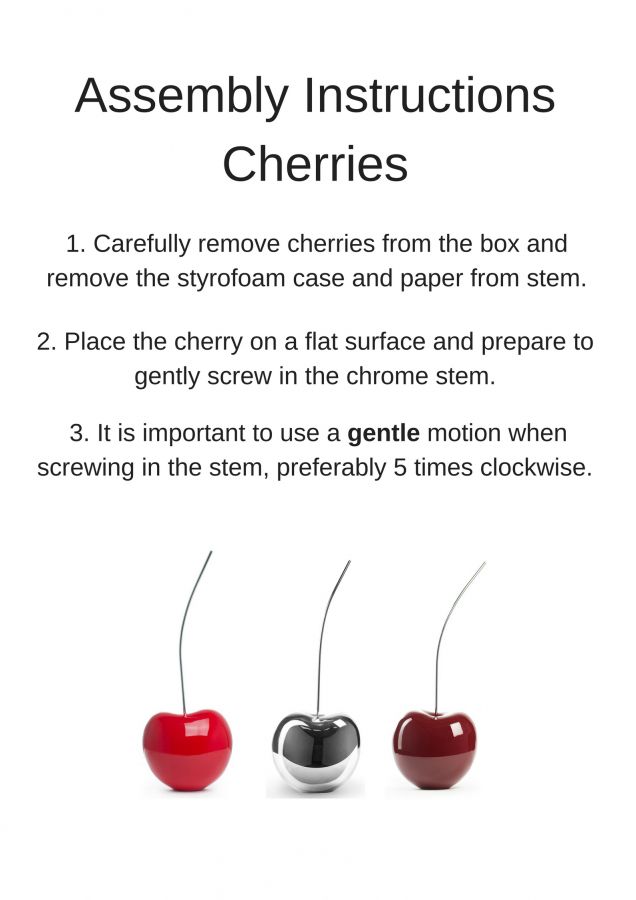 Cherry Sculpture