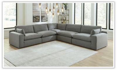 Modern Heritage Elyza 3-Seater L-Shaped Sectional Sofa with Chaise