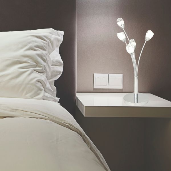 Bentley Flower Acrylic Table Lamp