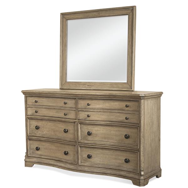 CORINNE SIX DRAWER DRESSER-Dressers-Jennifer Furniture