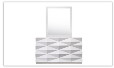 Verona Dresser with Mirror-Dressers-Jennifer Furniture