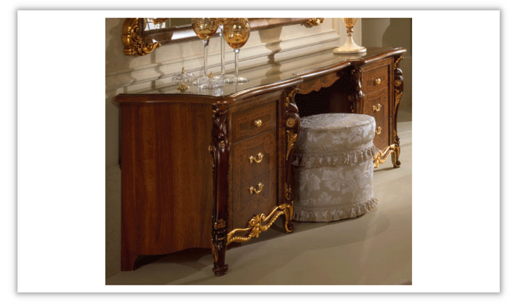 Donatello Vanity Dresser-Dressers-Jennifer Furniture