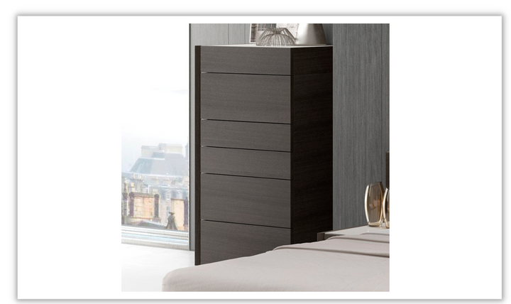 Jennifer Italia Cassiopee 6 Drawers Wooden Chest-Jennifer Furniture