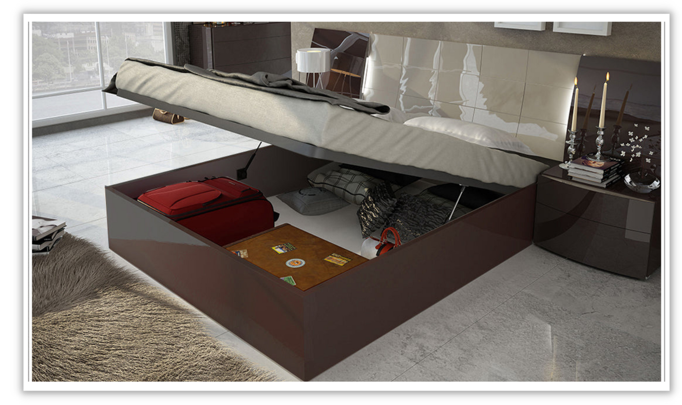 Barcelona Storage Bed-Beds-Jennifer Furniture