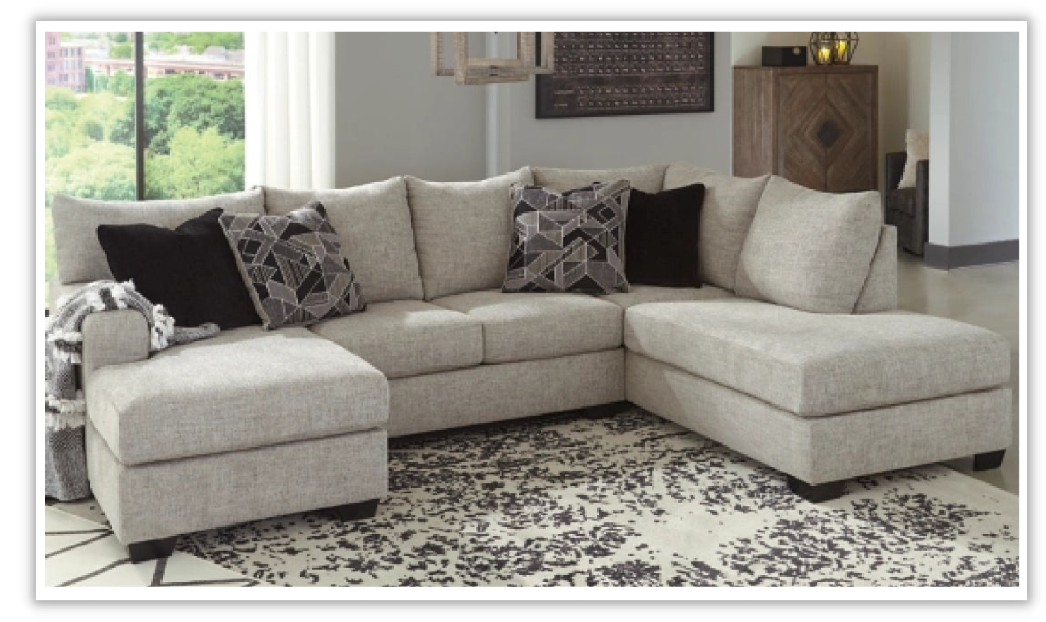 Megginson Sectional-Sectional Sofas-Jennifer Furniture
