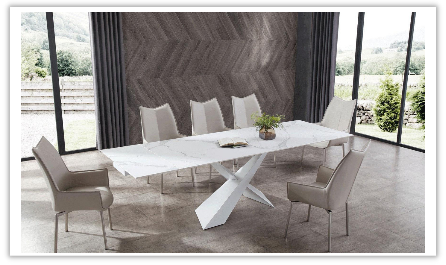 Astrolab Extendable Dining Table - Thumbnail 2