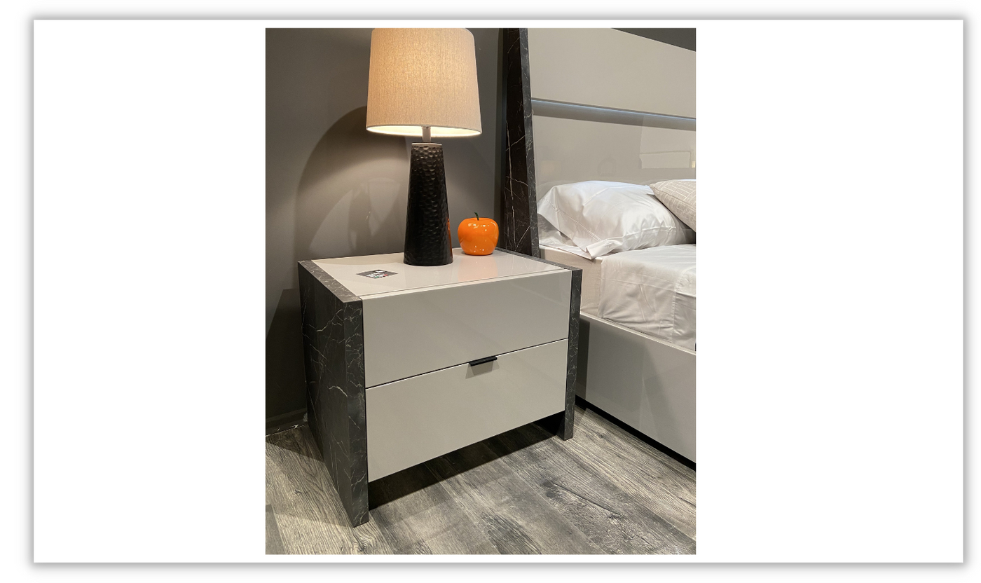 Stoneage Nightstand-Nightstands-Jennifer Furniture