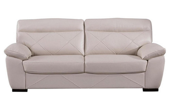 Latitude Cushion Back Loveseat in Leather