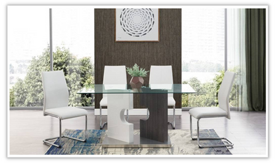 Lieto Dining Table-Dining Tables-Jennifer Furniture