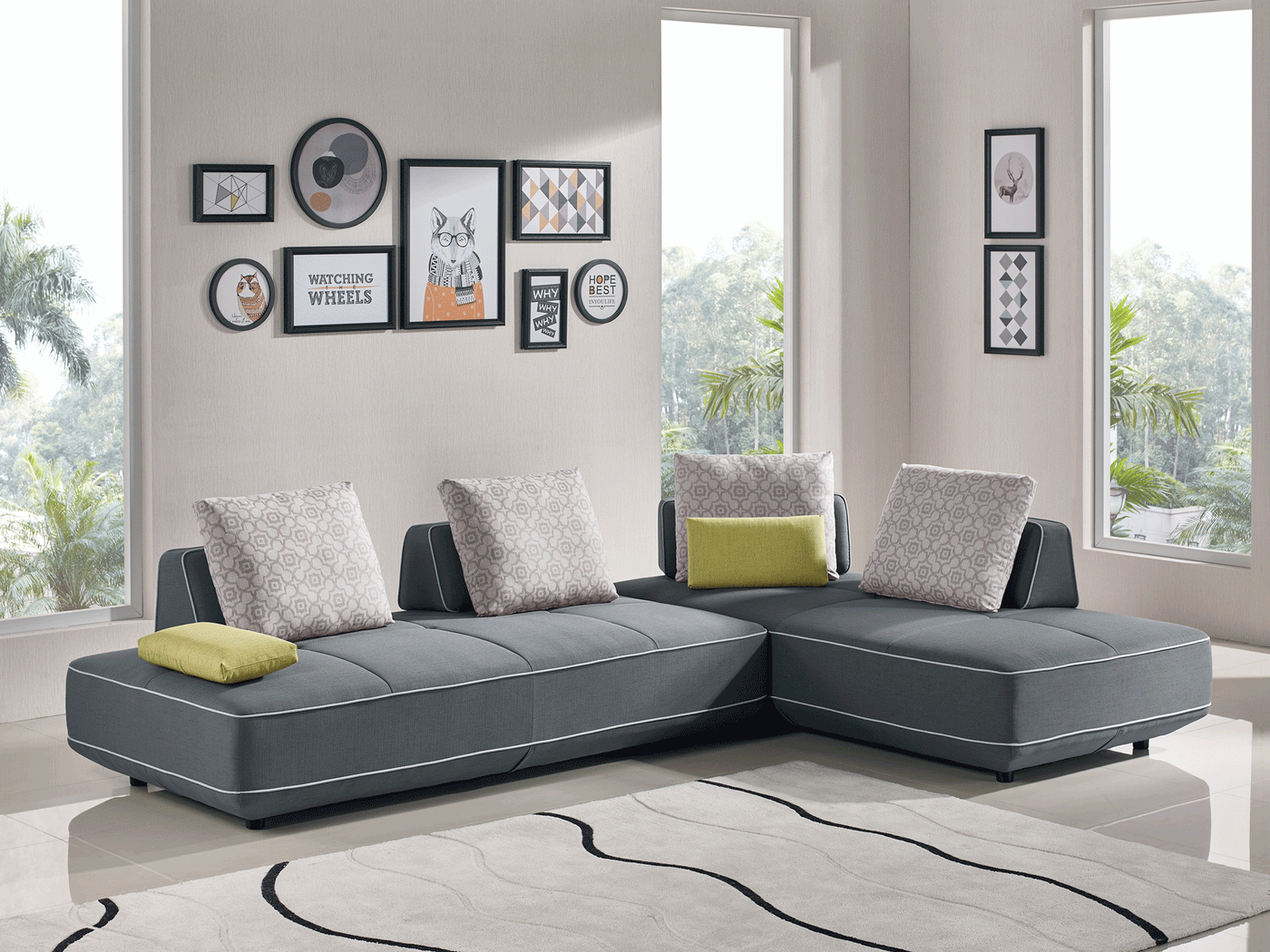 Blackberry Sectional