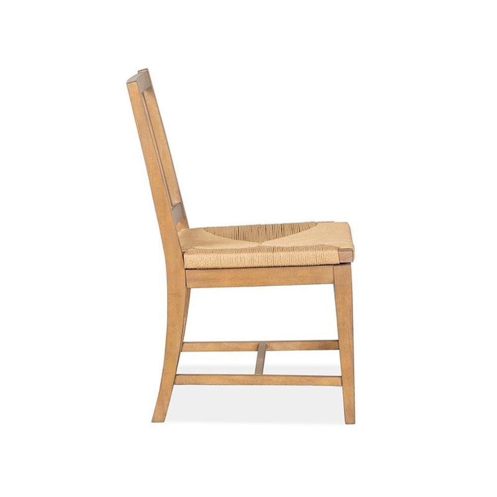 Lindon Dining Side Chair Paper Cord Seat