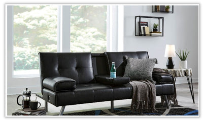 Mirclay Flip Flop Sofa-Futons-Jennifer Furniture