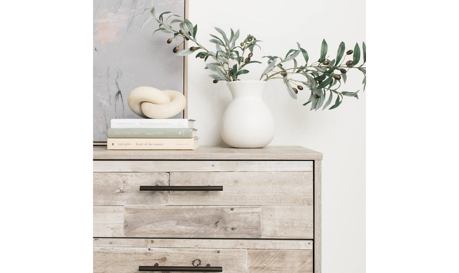 Modern Heritage Neilsville 6 Drawer Wooden Dresser in Brown