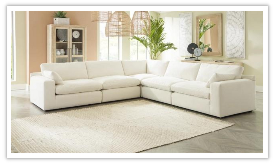 Next Gen Gaucho Power Recliner Sectional Sofa with Adjustable Headrest