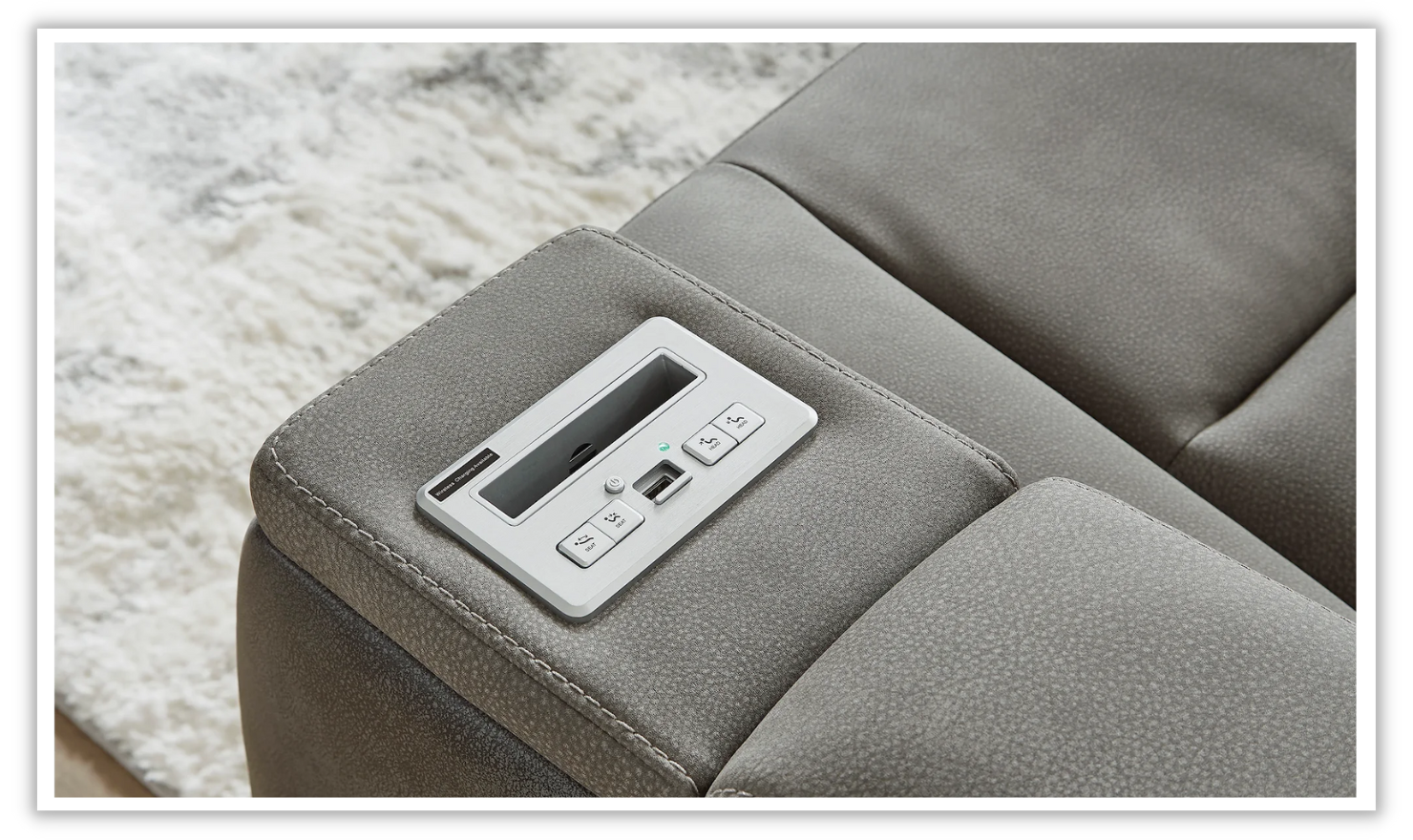 Modern Heritage Next Gen Power Reclining Loveseat with Console
