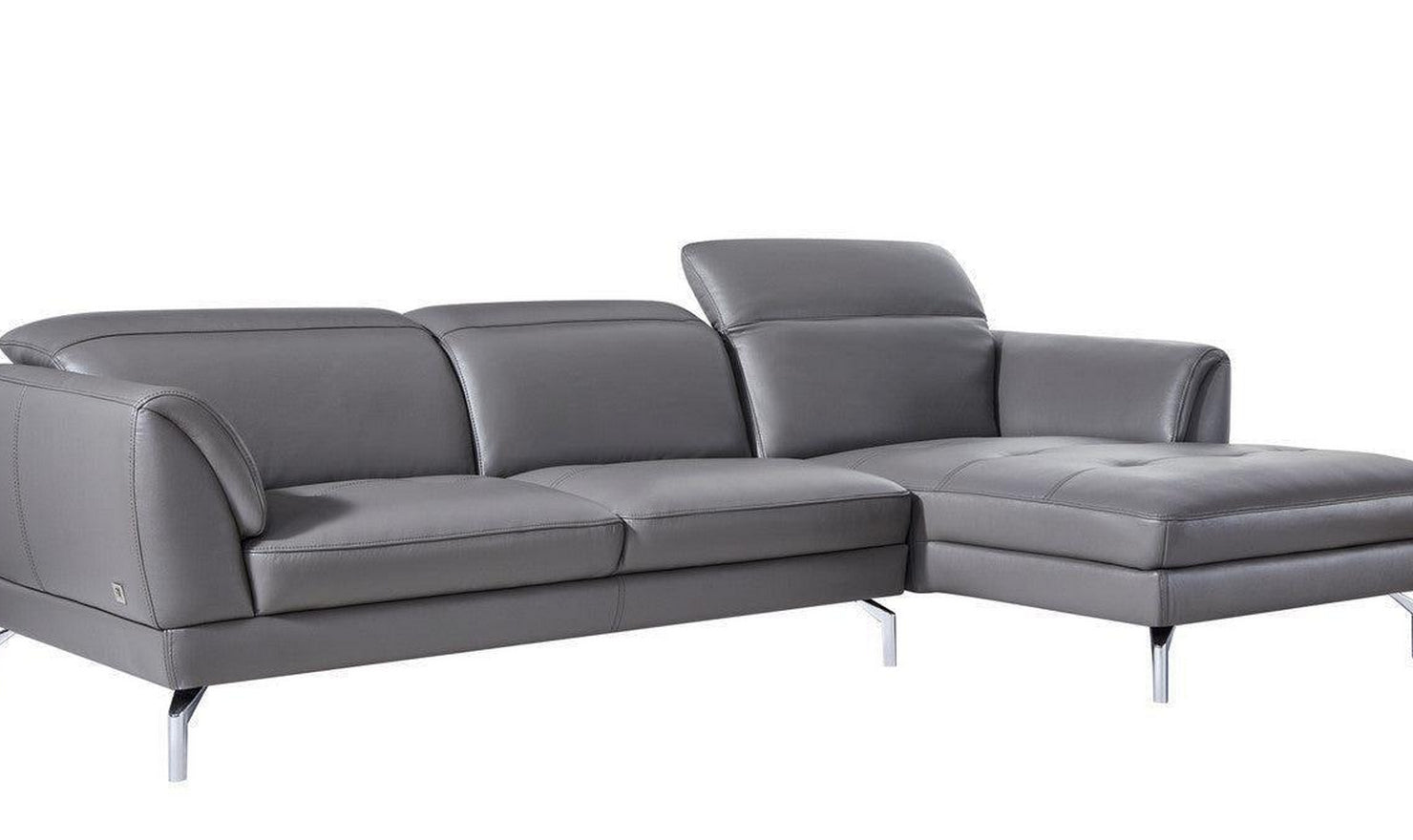 Orchard Stationary Leather L-Shaped Sectional