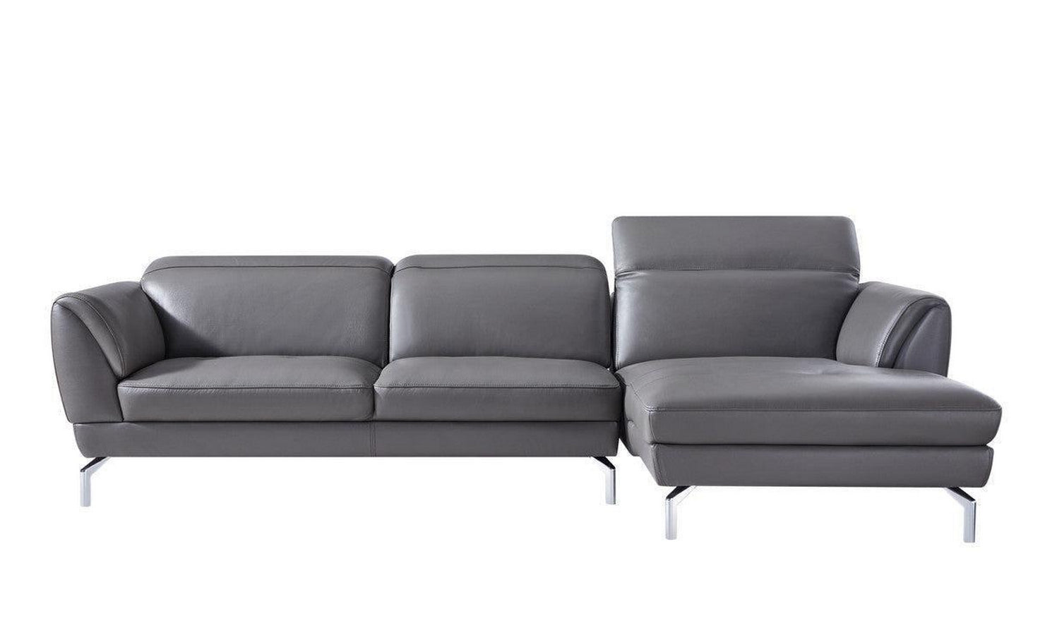 Orchard Stationary Leather L-Shaped Sectional