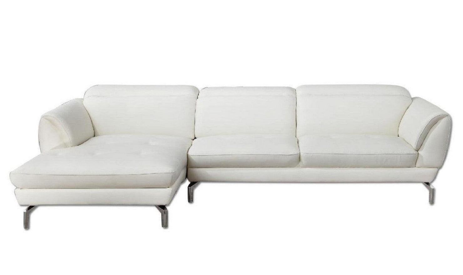 Orchard Stationary Leather L-Shaped Sectional