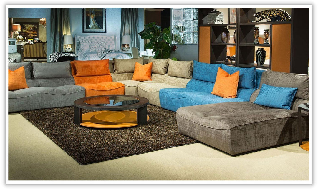 AICO Studio Cosmopolitan Sectional