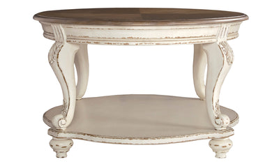 Realyn Oval Cocktail Table