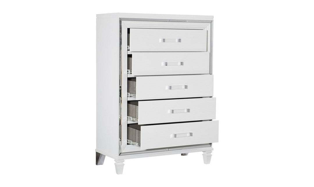 Home Elegance Tamsin 5 Drawer Wooden Chest