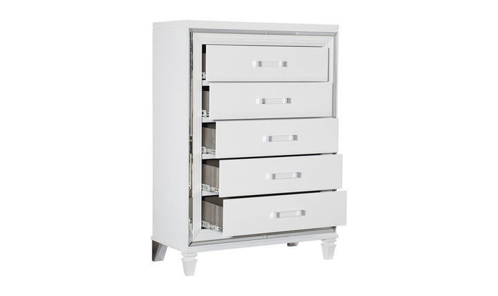 Home Elegance Tamsin 5 Drawer Wooden Chest