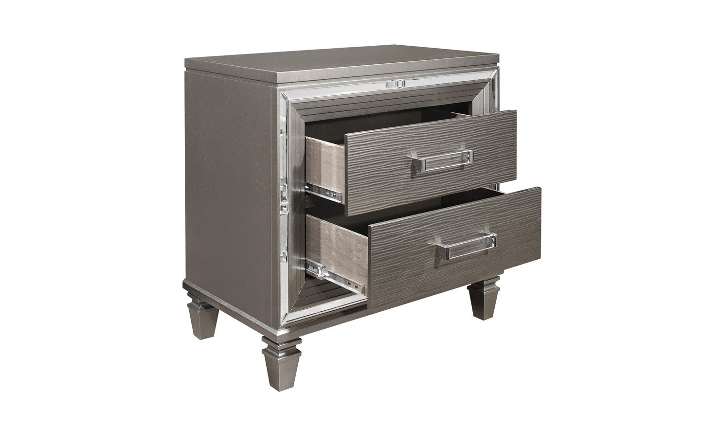 Home Elegance Tamsin 2 Drawers Nightstand