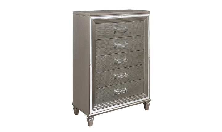 Home Elegance Tamsin 5 Drawer Wooden Chest