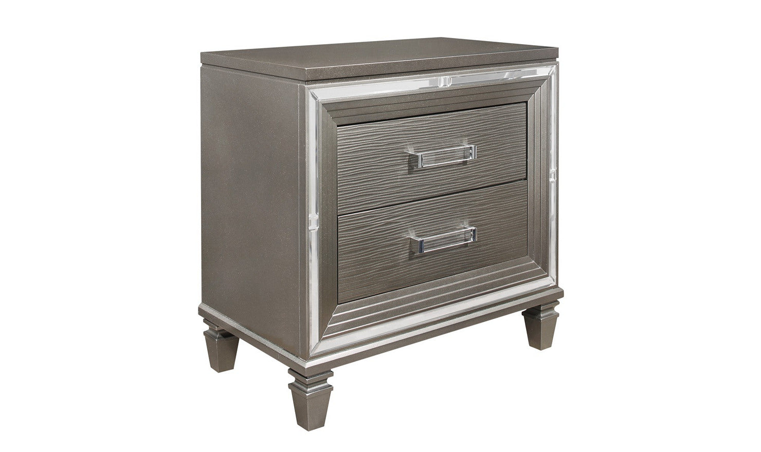 Home Elegance Tamsin 2 Drawers Nightstand